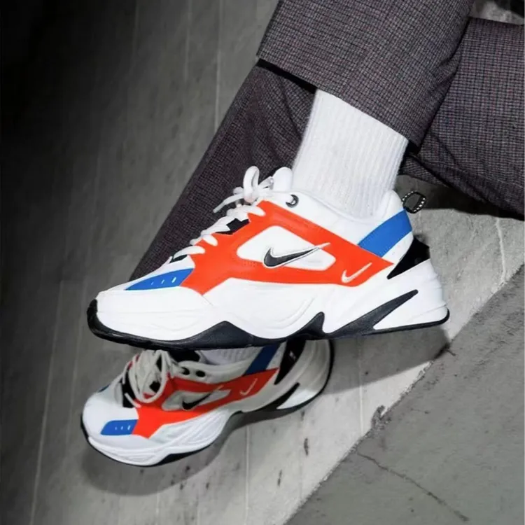 NIKE/耐克M2K Tekno女百搭跑步复古老爹休闲运动鞋AO3108-101悦立