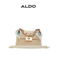 ALDO女斜挎包链条田园编织风日常约会百搭优雅可爱AHCS24B19