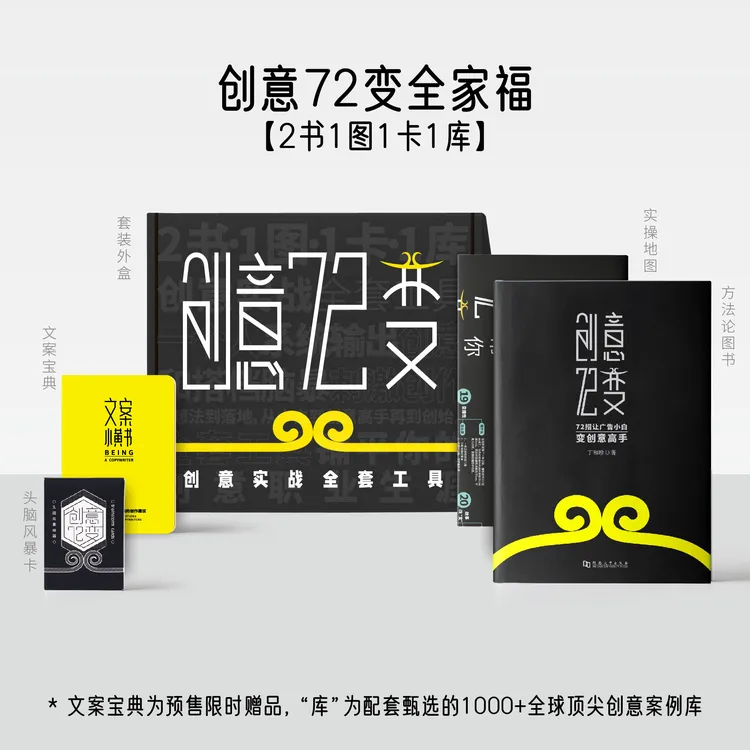 创意72变-72招让广告小白变创意高手（全套创意工具）