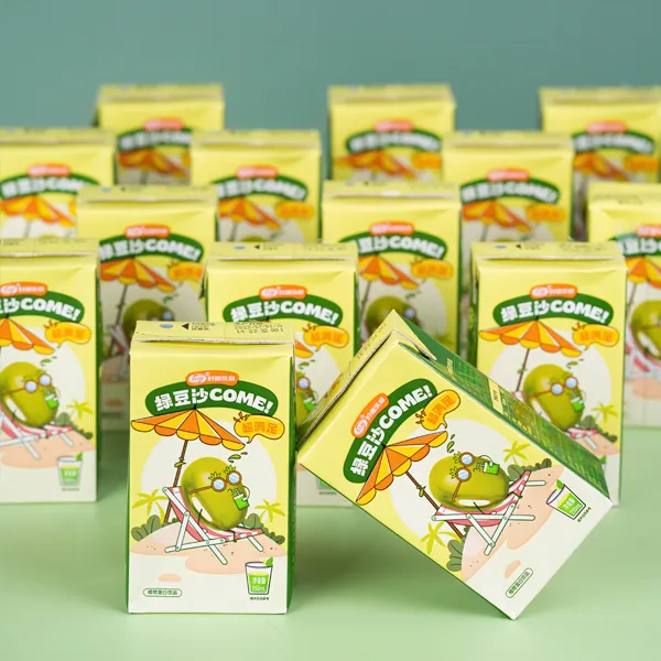 好源绿豆沙250ml*10盒整箱饮品绿豆汤冰镇冰豆沙饮料好喝营养