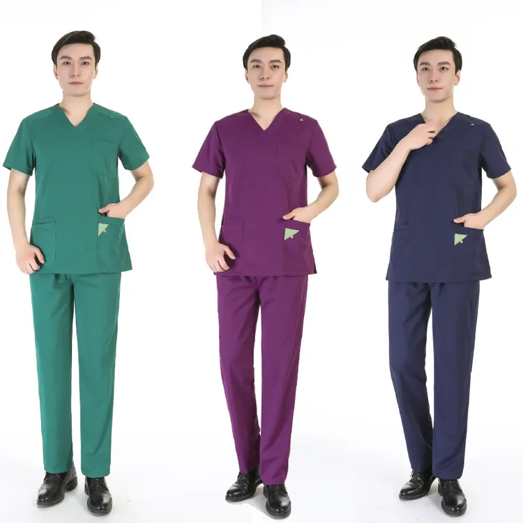 宠物医生服男护士牙科口腔速干内穿衣足疗养生馆敬老院护工工作服