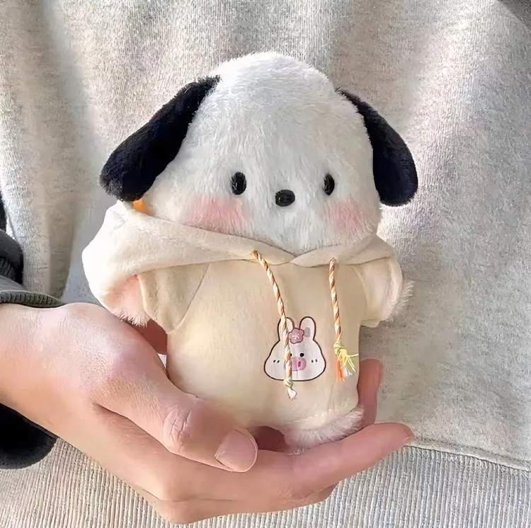 Z018腮红帕恰狗可爱公仔少女心书包包挂件毛绒创意玩偶生日礼物