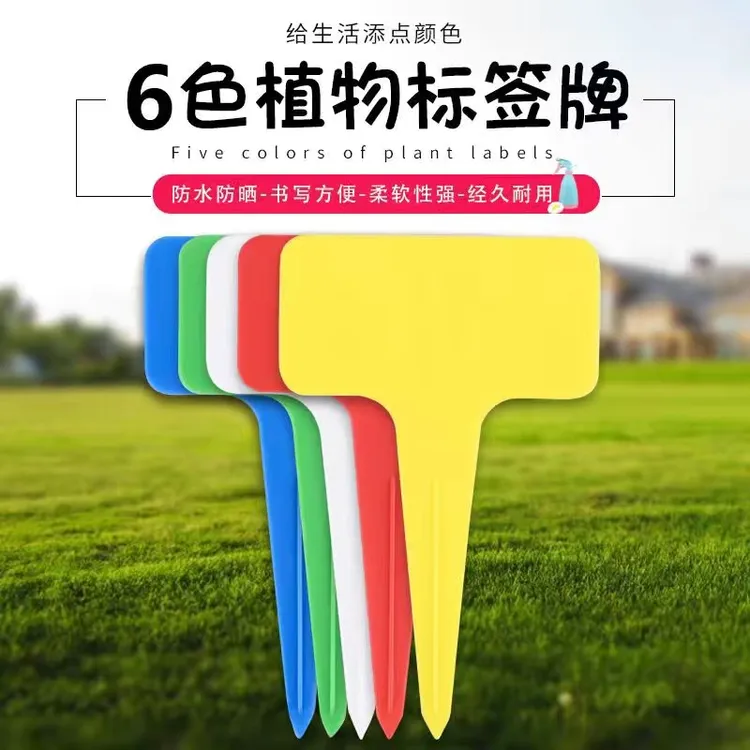 园艺标签插牌多肉专用记号牌标识记录打药施肥日期品种塑料插地牌