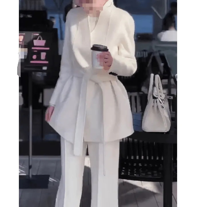 秋冬新款时尚御姐气质洋气两件套套装m