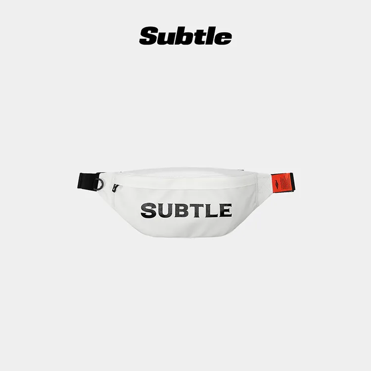 SubtleFELIS饺子斜挎包单肩女运动包包时尚百搭腰包男潮跑步胸包