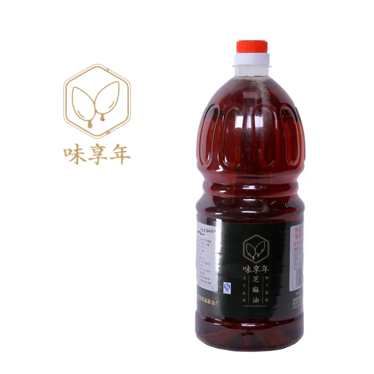 【味享年】手工古法压榨天然芝麻香油纯正芝麻香油