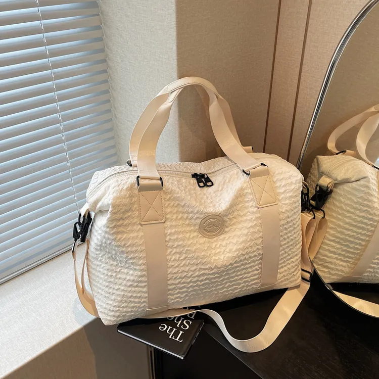 短途旅行包女轻便手提旅游背包大容量出差行李袋男干湿分离健身包