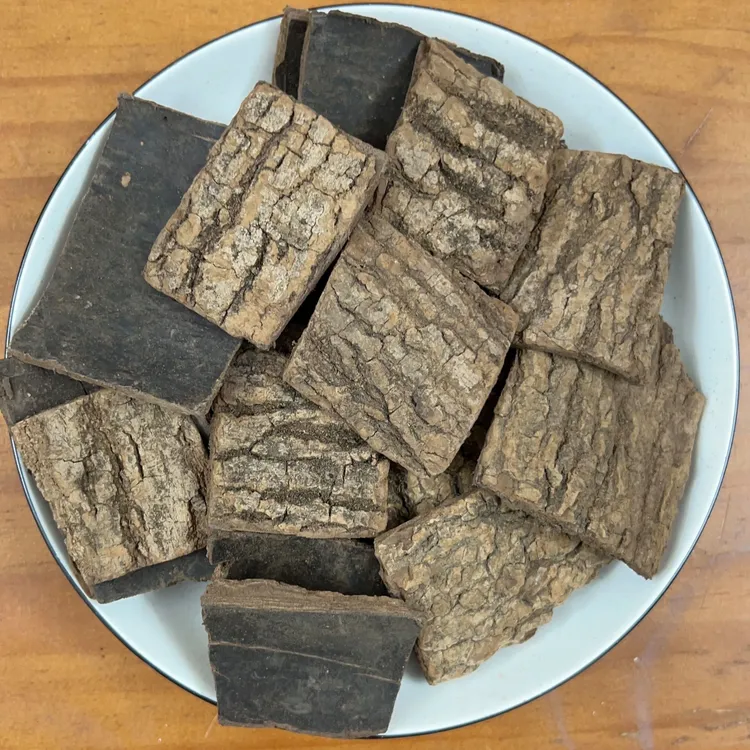 深山老树皮杜仲炒盐拉丝 250克-500克包邮