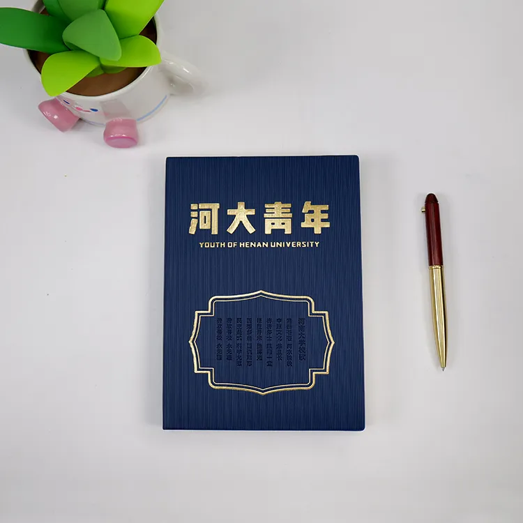河大青年笔记本文创河南大学学生本本子记事本日记本大学生