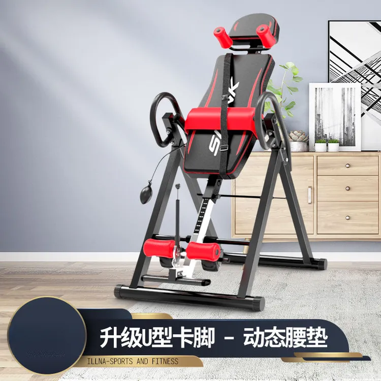 比纳倒立机家用健身器材倒吊牵引辅助神器倒立拉伸腰椎椅倒挂器