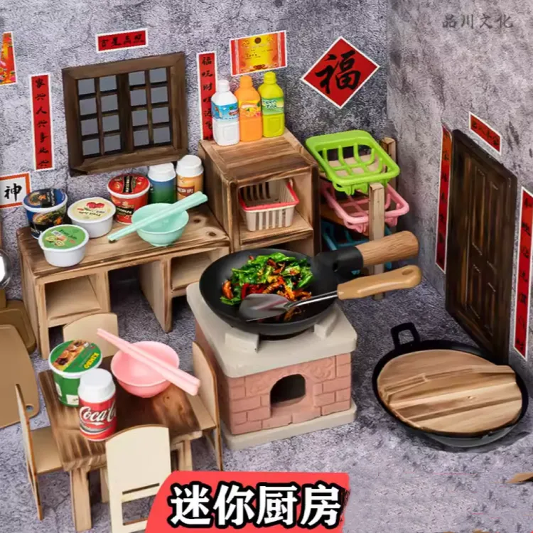 真实做饭迷你小厨房真实版厨具网红儿童做饭餐具男女孩过家家玩具