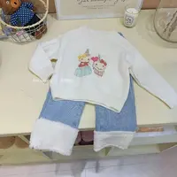 （no退no换）女童卡通KT猫毛衣针织套头衫