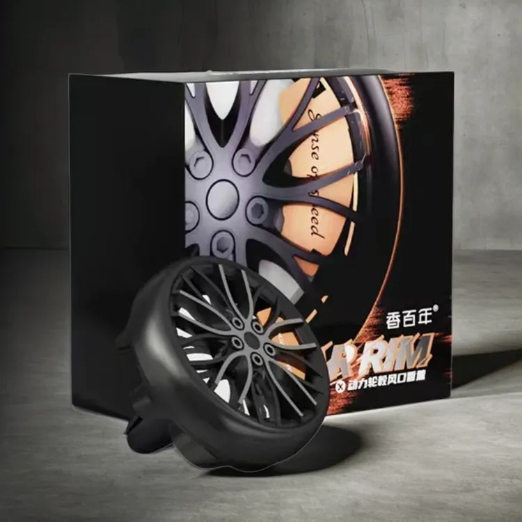 香百年车载动力轮毂香薰汽车风口饰品个性香氛持久留香爆卖男士