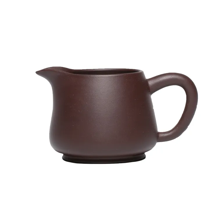 宜兴原矿手工紫泥紫砂茶壶茶具杯子大号公道杯大容量分茶器