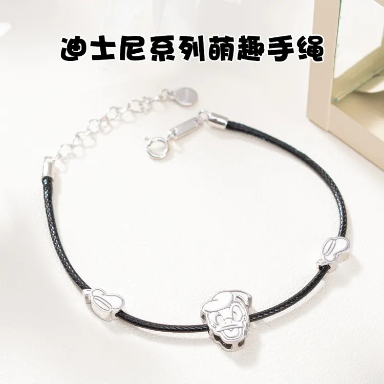 925银手链 迪士尼玩具总动员联名s925纯银小众可爱女轻奢时尚简约