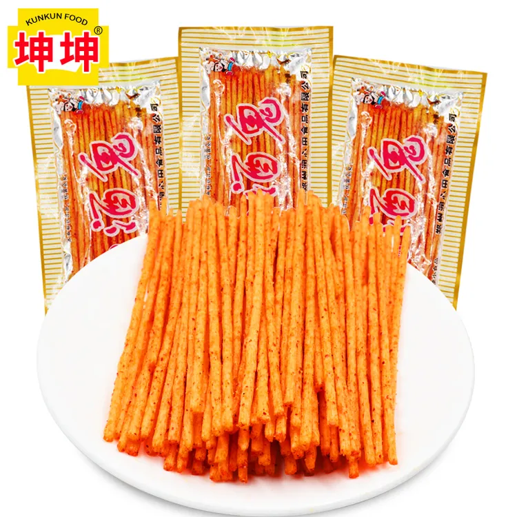 【到手20包】坤坤酒鬼辣条怀旧校园老式麻辣小零食休闲小吃