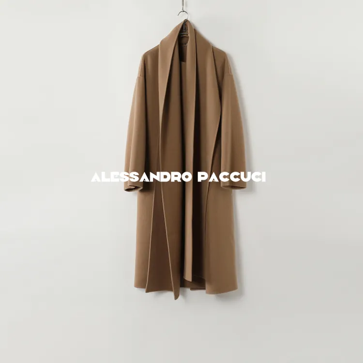 AP洛哥34002DS【黑标系列】意大利LANE DI PRATO山羊绒+绵羊毛大衣