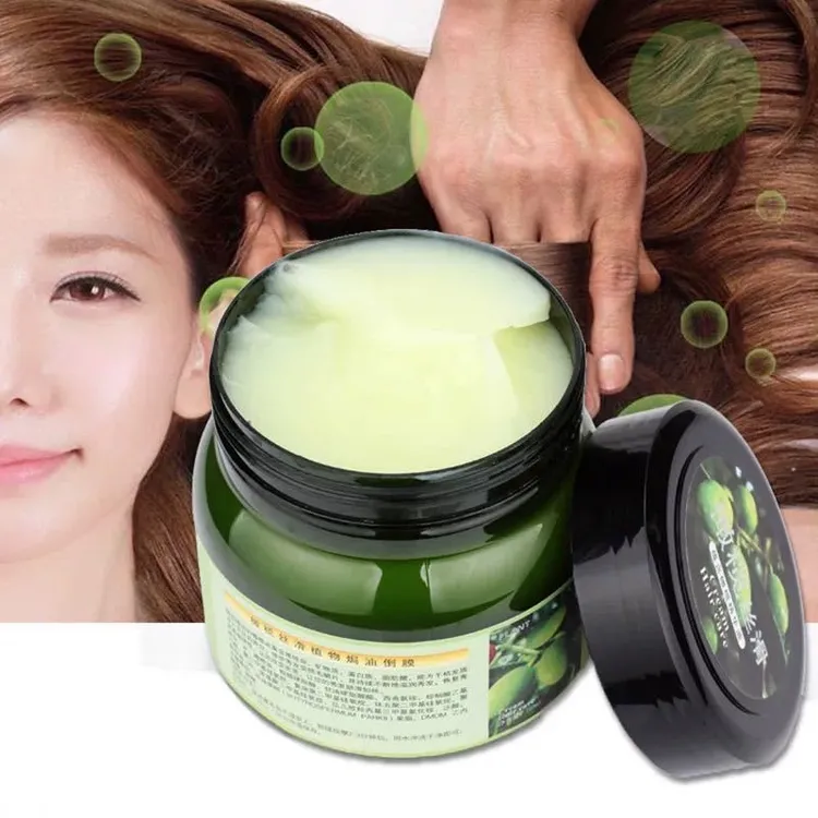 橄榄顺滑倒膜焗油膏700g发膜免蒸营养精油抚平修护染烫头发护发素
