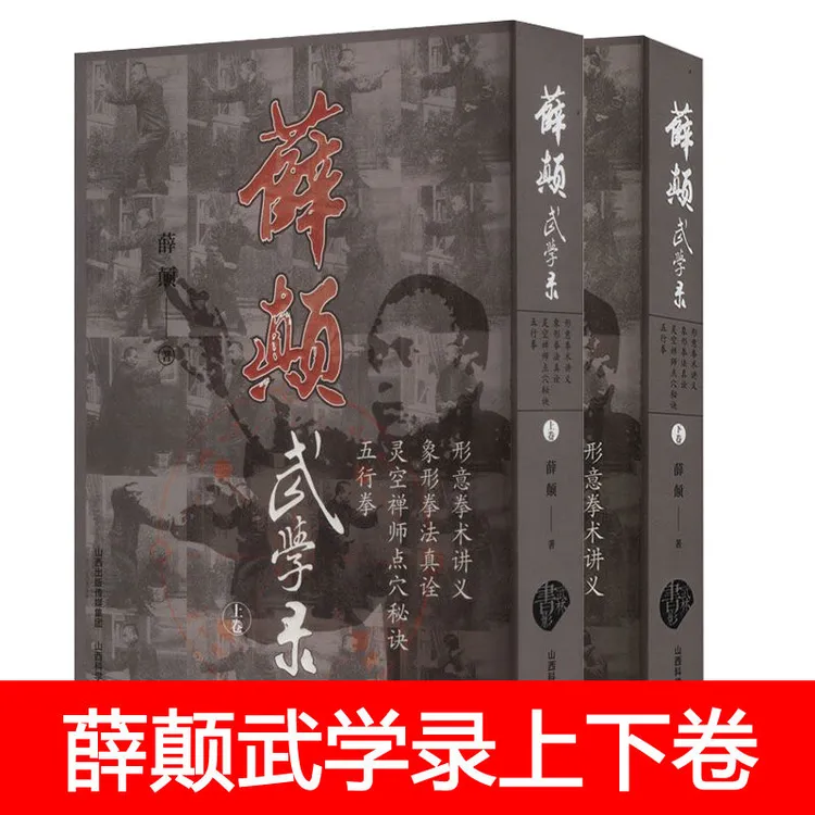 薛颠武学录 上下卷 体育薛颠著 山西科学技术出版社