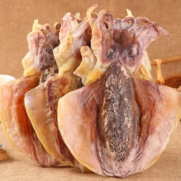 北海墨鱼干1斤目鱼干自晒半淡海鲜干货煲汤滋补送礼大乌贼精品