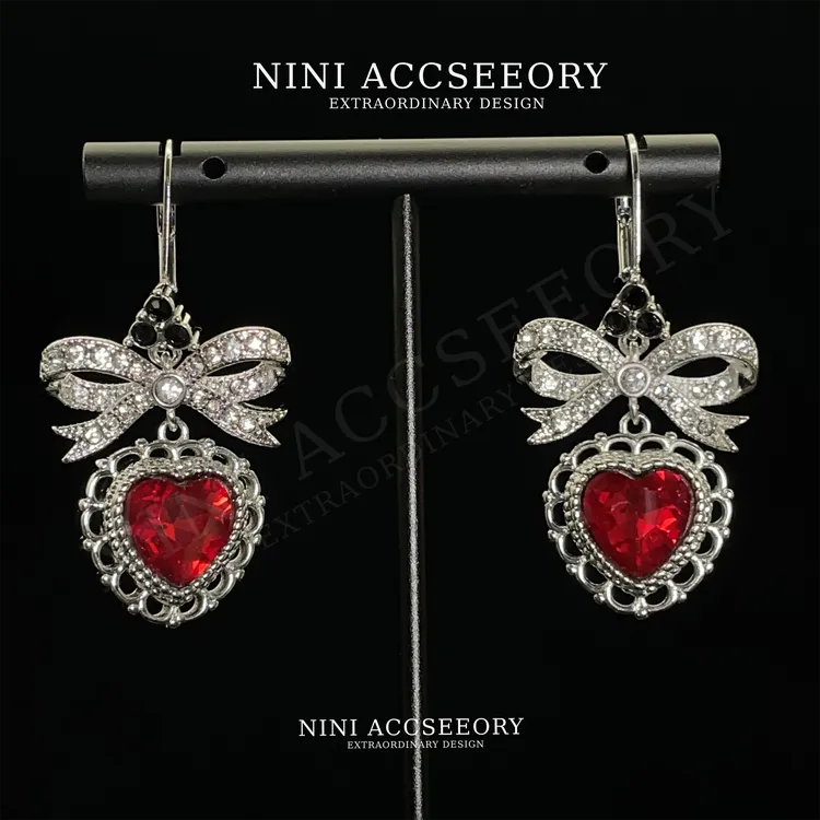 『甜辣公主』法式氛围感设计个性轻奢耳环