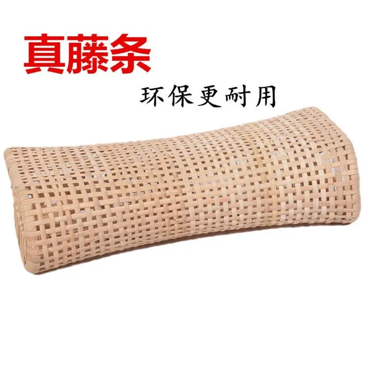 护颈椎夏季老式真藤编枕竹编硬枕学生镂空凉爽成人凉头家用男士新