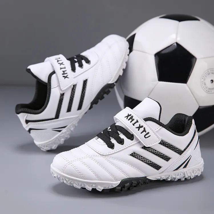 开学季儿童TF碎钉足球鞋6-12岁男女童小学生比赛草地专业训练球鞋