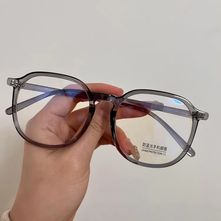TR90防蓝光眼镜 潮流平光素颜镜 2033