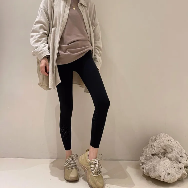 秋季新款外穿瑜伽裤打底裤女子芭比鲨鱼裤A款099高腰提臀收腹弹