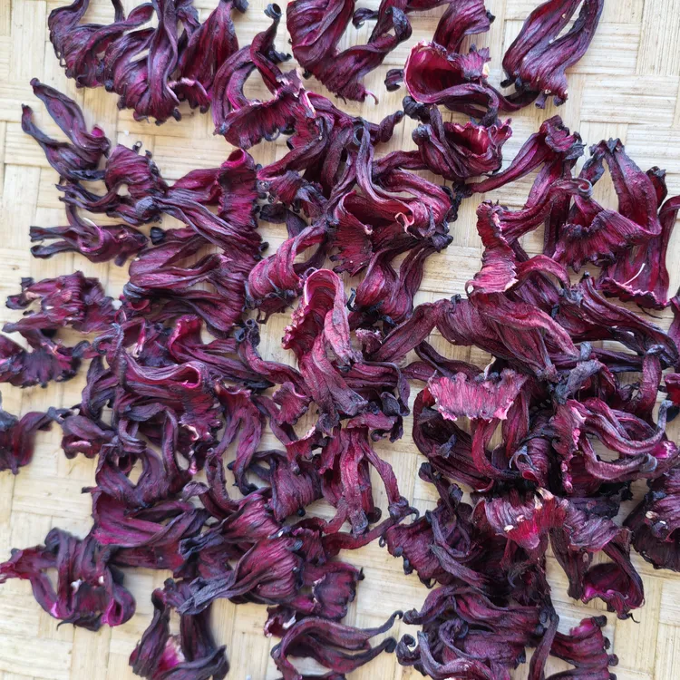 广西桂平洛神花红桃K玫瑰茄晒干去籽自家种植