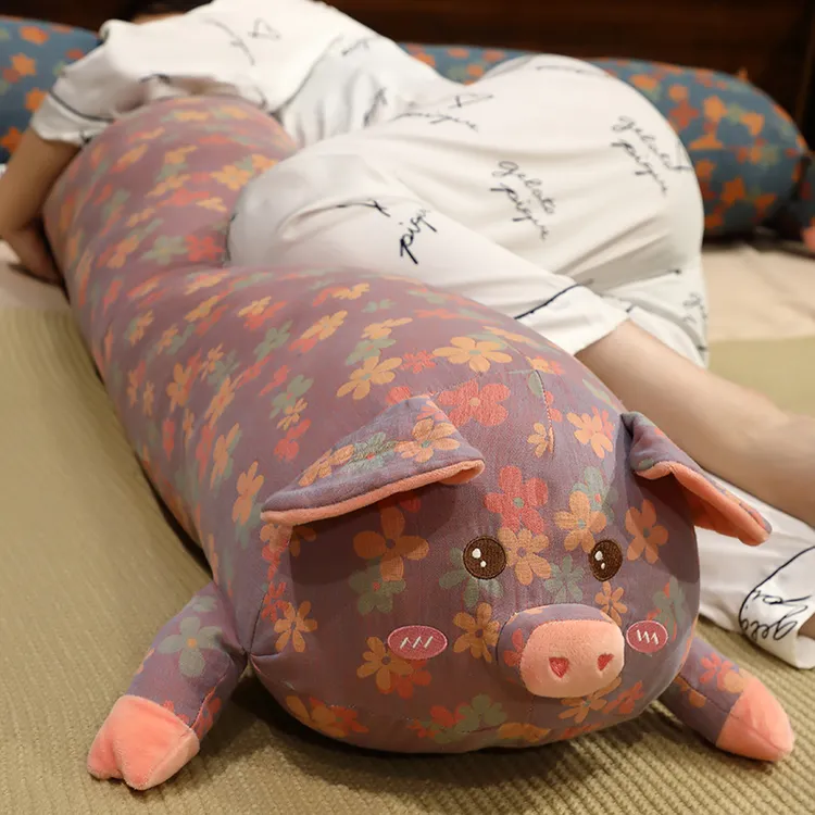 三层纱猪猪公仔毛绒玩具大玩偶抱枕女生睡觉专用女孩抱床上布娃娃