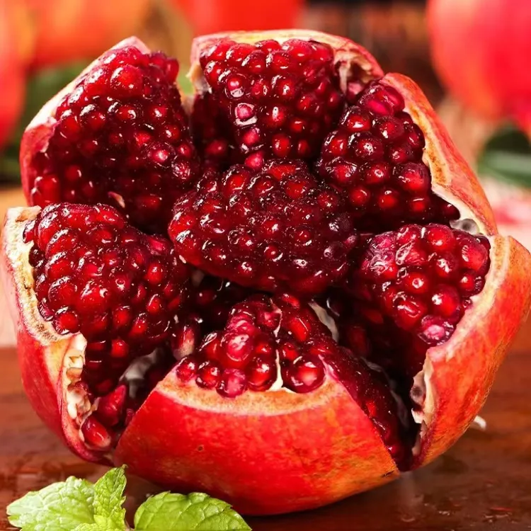 正宗突尼斯软籽甜石榴产地直发自然成熟香甜多汁