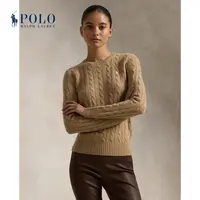 Ralph Lauren拉夫劳伦女装 经典修身版绞花编结针织毛衫211910421