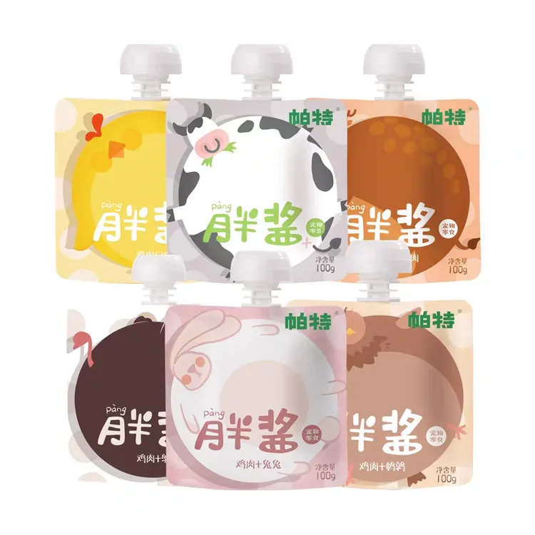 【幸运专属】帕特胖酱猫用100g*6个