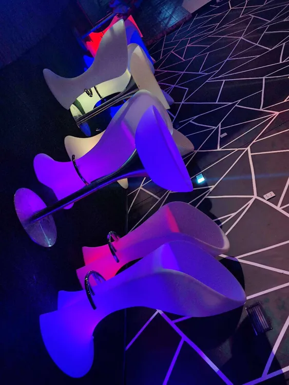 发光高脚桌酒吧桌椅清吧夜店散台户外阳台活动展会聚会鸡尾酒吧台