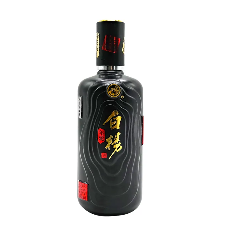 白杨新疆兵团石河子小白杨酒厂大年轮白酒纯粮食浓香型42度500ml