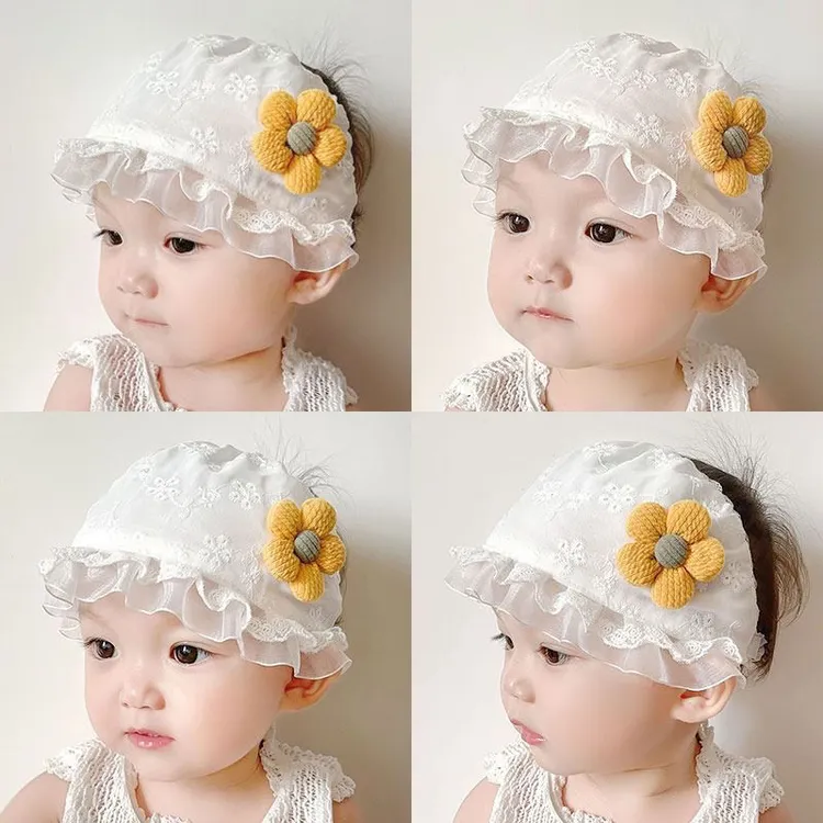 婴儿囟门帽子夏季薄款宝宝护囟门春秋卤门新生儿女宝女婴护头囟帽