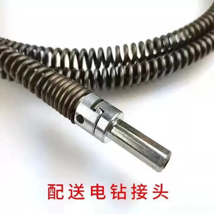 下水道疏通电动管道疏通器通马桶厨房下水道堵塞弹簧疏通器方便