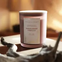 伊甸园系列【烟木檀香】454g植物蜡植物精油淡香舒缓持久留香清新