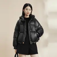 LIME/莱茵【邱莹莹专享】零压白鹅绒羽绒服短大衣双色LDFD8BOHC801