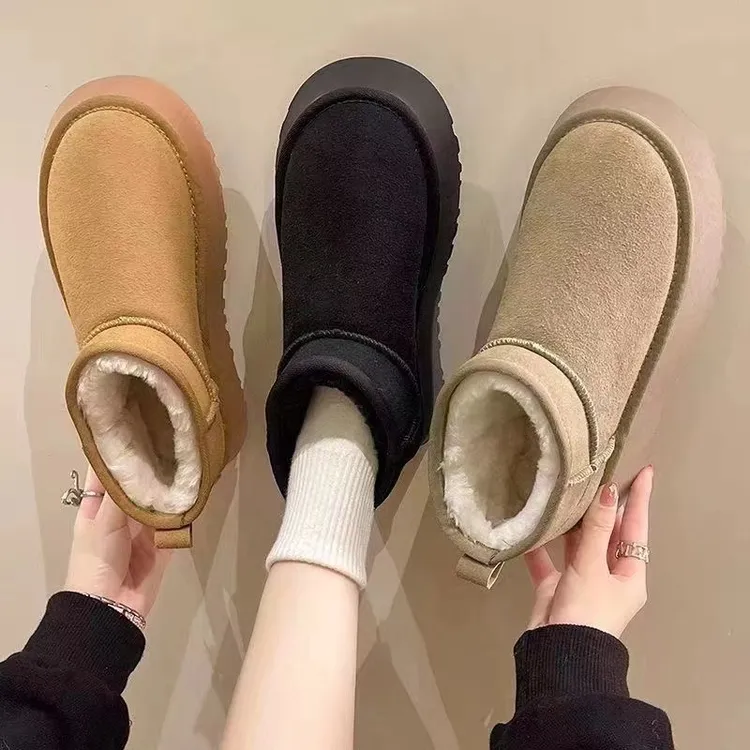 【新疆西藏都包邮】时尚加绒加厚保暖冬季雪地靴