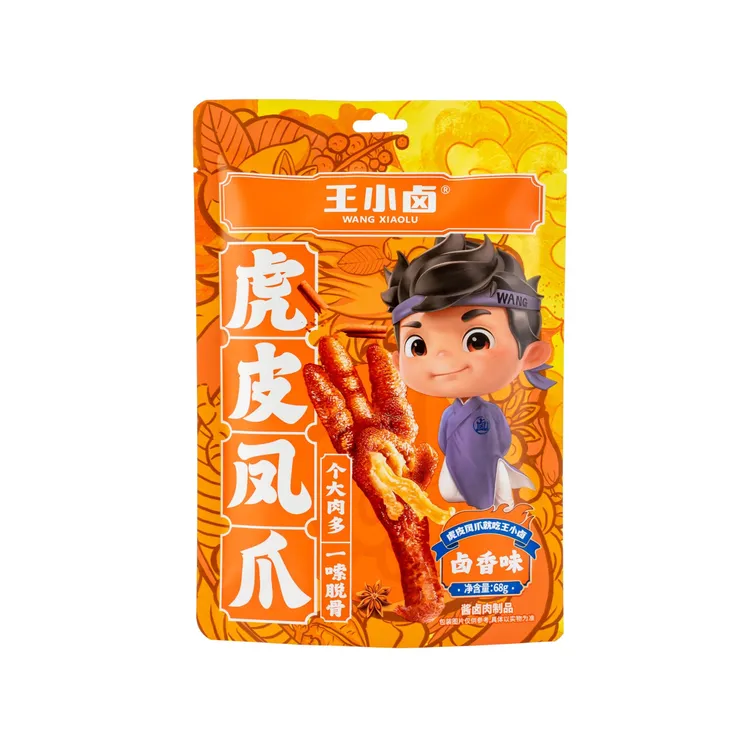 【王小卤】卤香味虎皮凤爪68G*1袋