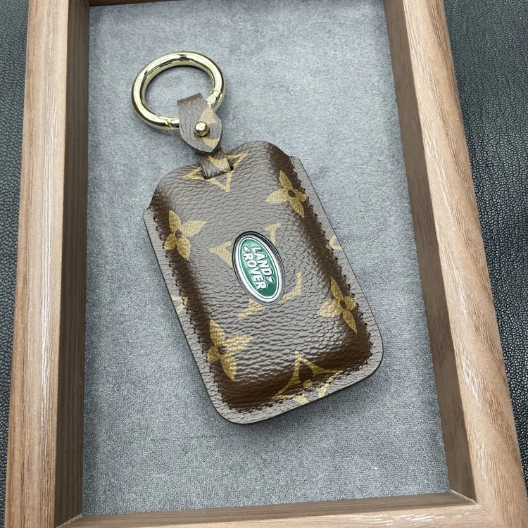 路虎钥匙套老花揽胜运动版卫士发现4捷豹极光L星脉汽车钥匙全包款