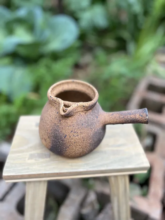 500-700毫升粗陶烤奶罐煮茶罐专用复古大容量