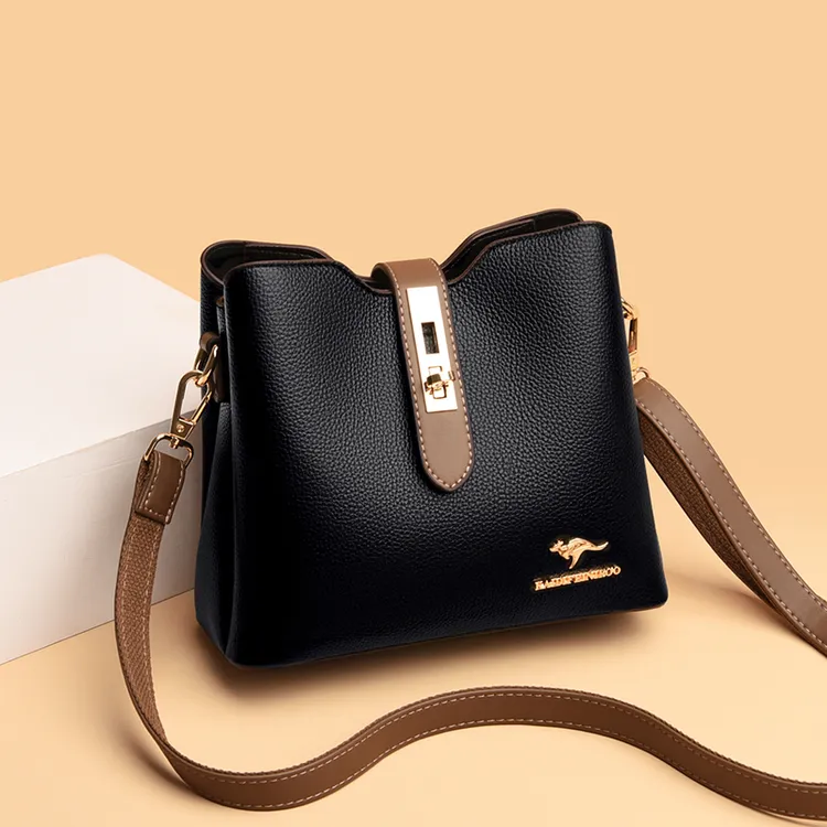 正品小包包女时尚百搭真皮单肩斜跨包软皮气质女士斜跨包妈妈包包