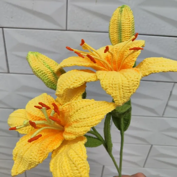 毛线手工钩花合集