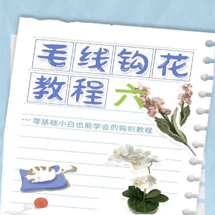 各种毛线钩花六（分销）