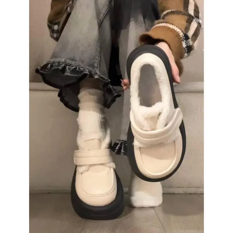 英伦风小皮鞋女2024秋季新款厚底日系jk鞋子法式乐福鞋配裙子单鞋