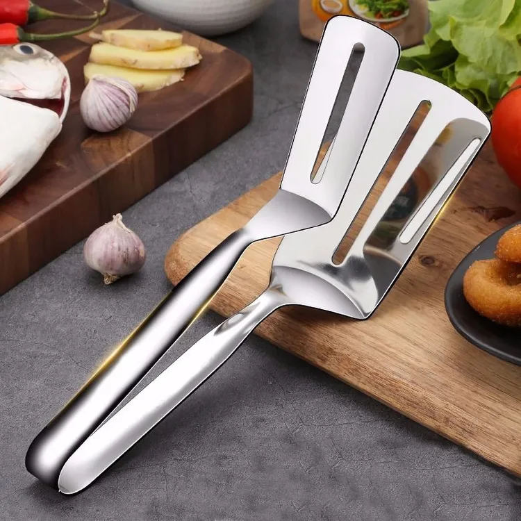 特厚不锈钢多功能煎鱼铲家用煎铲夹子煎饼铲子炸翻鱼煎鱼神器厨房