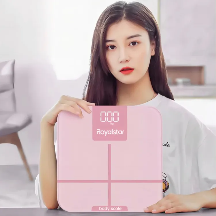 Royalstar/荣事达智能体重秤精准耐用电子体脂秤电子称家用人体秤
